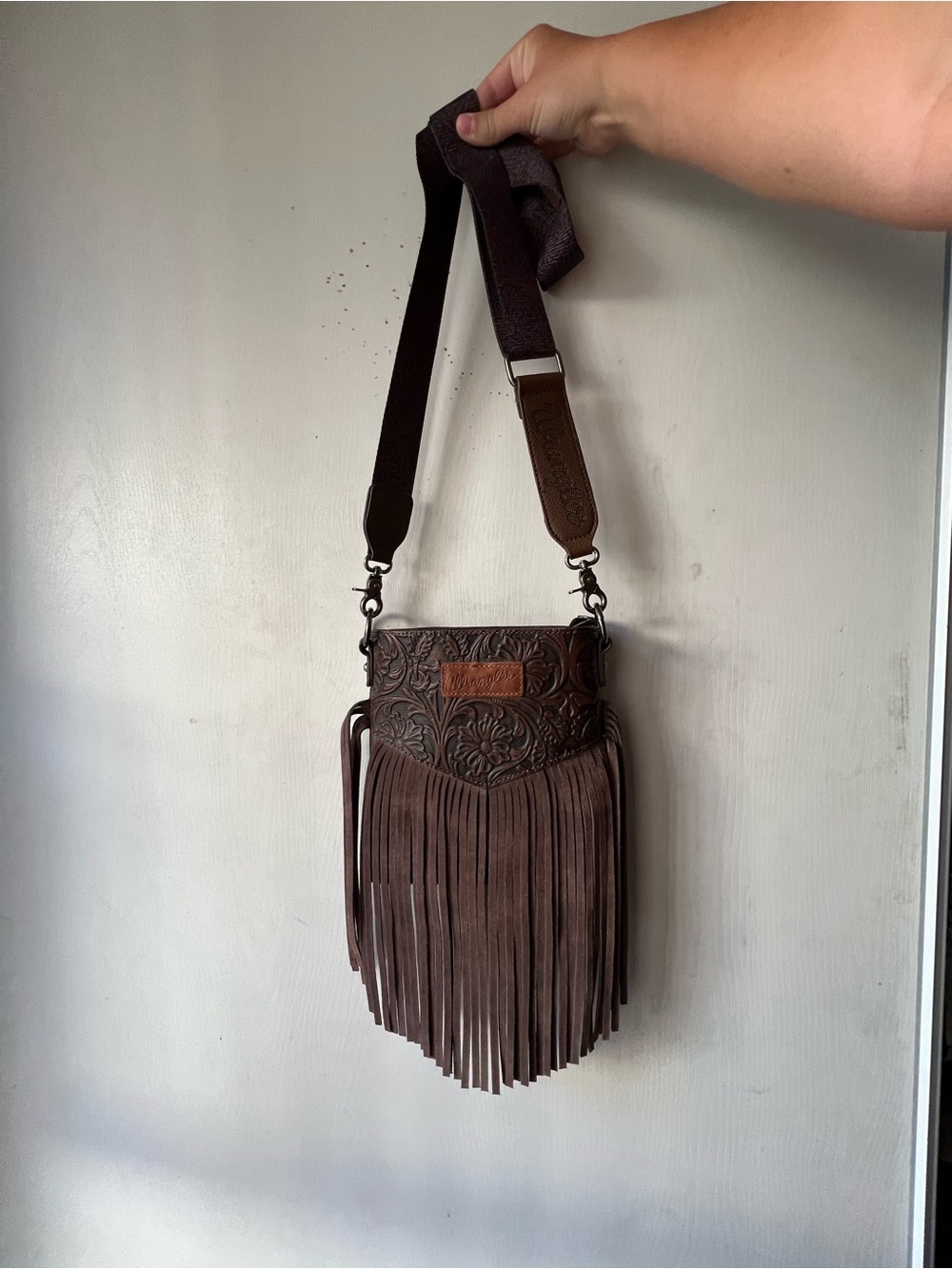 Wrangler Fringe Crossbody Bag